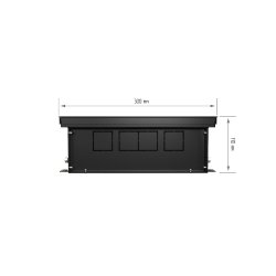 Внутрипольный конвектор Royal Thermo Atrium 110/300/1300-DG-U-NA