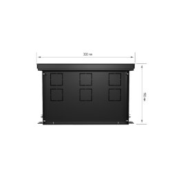 Внутрипольный конвектор Royal Thermo Atrium 190/300/2500-DG-U-BL