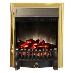 Каминокомплект RealFlame Aurora WT с очагом Fobos Lux Brass S