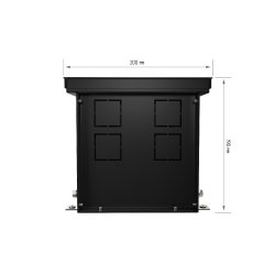 Внутрипольный конвектор Royal Thermo Atrium 190/200/1100-DG-U-DB