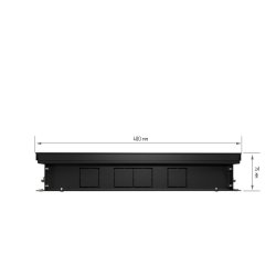 Внутрипольный конвектор Royal Thermo Atrium 75/400/1700-DG-U-NA