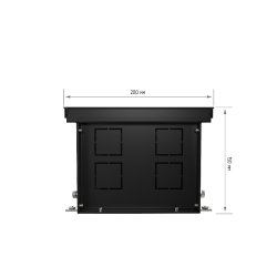 Внутрипольный конвектор Royal Thermo Atrium 150/200/1500-DG-U-LB