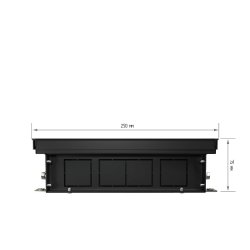 Внутрипольный конвектор Royal Thermo Atrium 75/250/1300-DG-U-LB