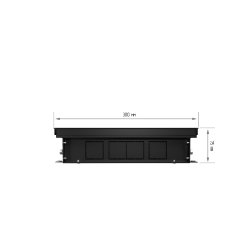 Внутрипольный конвектор Royal Thermo Atrium 75/300/2300-DG-U-DB