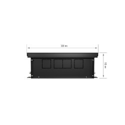 Внутрипольный конвектор Royal Thermo Atrium 110/300/2200-DG-U-NA